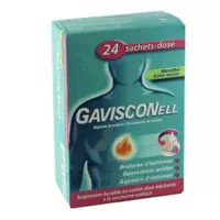 Gavisconell Menthe Sans Sucre, Suspension Buvable 24 Sachets à BAR-SUR-SEINE