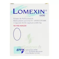 Lomexin 600 Mg Caps Molle Vaginale Plq/1 à BAR-SUR-SEINE